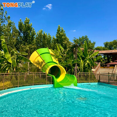 China Factory Fiber Glass Water Park Slide Swimming Pool Slides for Kids Adult Waterslide