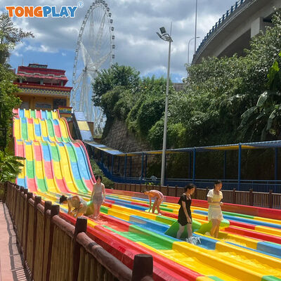 High-quality Fiberglass Indoor Ultra-long Slide Providing Exhilarating Experience