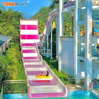 Eco-Friendly Fiberglass Water Slide with Customized Sizes and High Capacity for Water Parks
