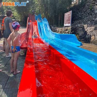 New Products Playground Equipment Slides Kids Adult Outdoor Surf Rainbow Water Slide for Sale