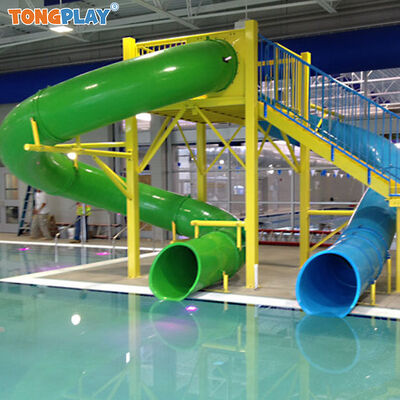 Fiberglass Water Slides Private Swimming Pool Water Slide Indoor Tube Slide Pool Slider for Kids