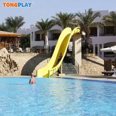 Factory Direct Custom Size Fiberglass Weatherproof Kids Backyard Pool Playground Quick Installation outdoor water slide