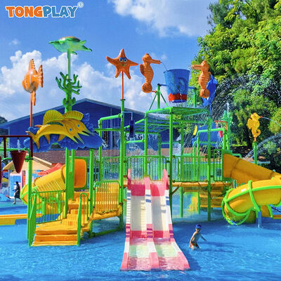 Fiberglass Construction Water Slide and Water Park Equipment with Customized Sizes and Eco-Friendly Design