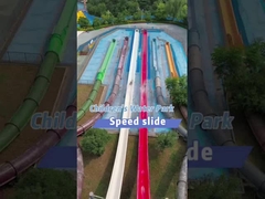 Exciting And Funny Speed Slide Water Park Water Amusement Equipment