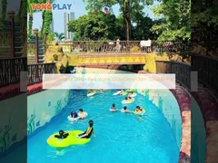 NO Inflatable Water Park Water Slide Oem/Odm Suitable For All Ages