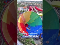 Outside Playground & Splash Park Backyard Bowl Water Slide Commercial