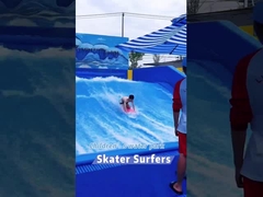 Fabulous Fun Storm Rider Slide Fiberglass Water Park Funnel Typhoon Water Slide