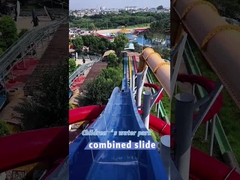 Fiberglass Aqua Park Equipment Splashers Playground For Resort Hotel