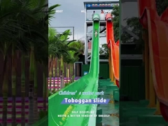 Young And Adults Fibreglass Pool Slide Summer Water Amusement Equipment Aqua