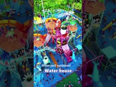 Water Park Water Fiberglass Slide Aqua Fiberglass Play Equipment