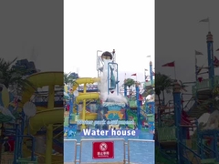 Aquatic Playground Water Slide Price Adult Swimming Pool Fiberglass Big Cyclone Slides for Sale