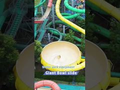 Double Slide Freefall Aqua Playground Customized Speed Splash Water Park