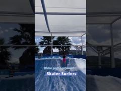 Funny Water Park Attraction Theme Park Surf Simulator Surf Pool Flow Rider for Sale