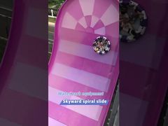 Adult  Water Park Playground Fiberglass Pool Slide Amusement Park Playground