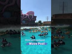 Eco Friendly Swim Wave Pool Tsunami Wave Pool For Resort Hotel