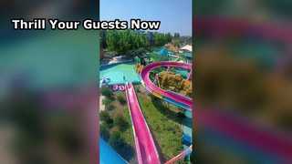 Premium Fiberglass Spiral Water Slide for Water Parks
