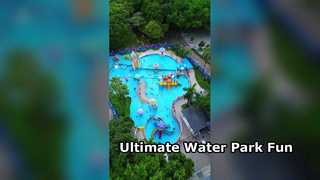 재미를 위한 프리미엄 유리섬유 워터슬라이드