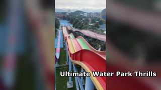 Premium Fiberglass Water Slide Park Equipment