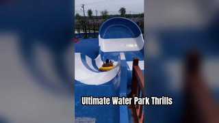 Premium Fiberglass Water Slide Fun