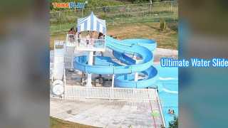 Commercial Water Slide Fun for Resorts