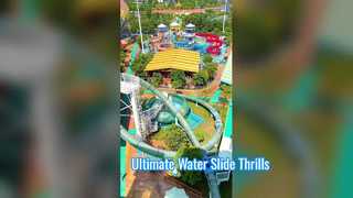 유리 섬유 워터 슬라이드 재미